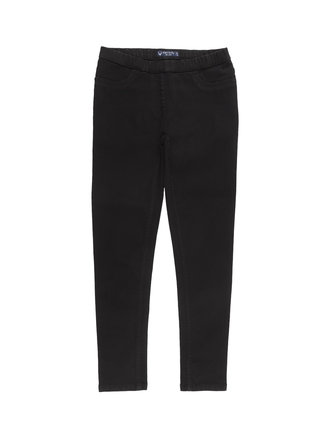 

Allen Solly Junior Girls Black Regular Fit Jeans