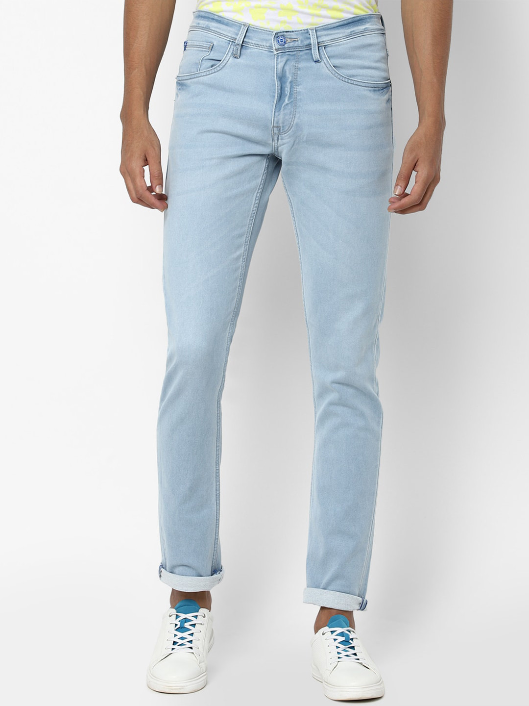 

Allen Solly Men Blue Slim Fit Cotton Jeans