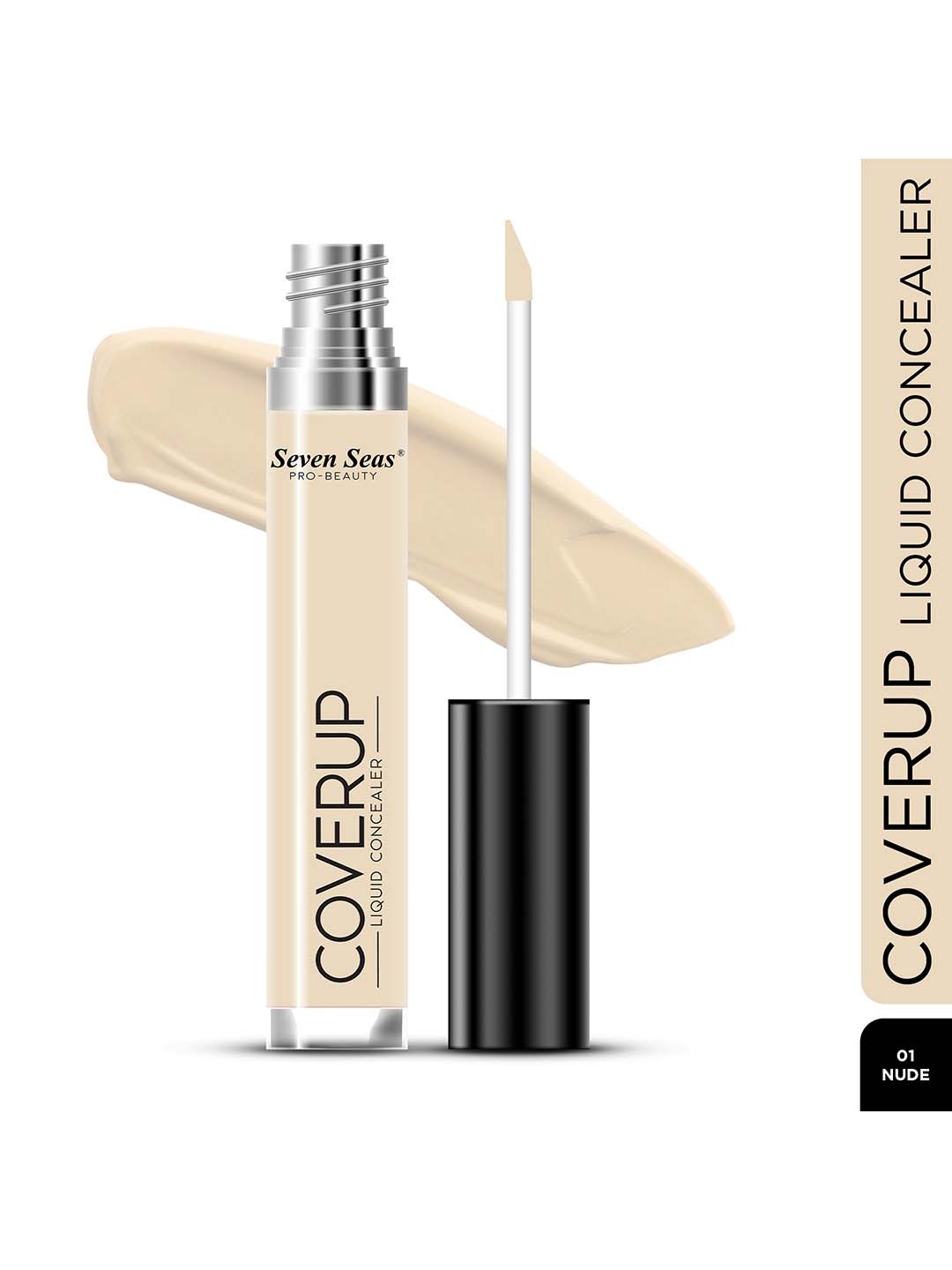 

Seven Seas Pro-Beauty CoverUp Liquid Concealer 7 ml - Natural, Beige