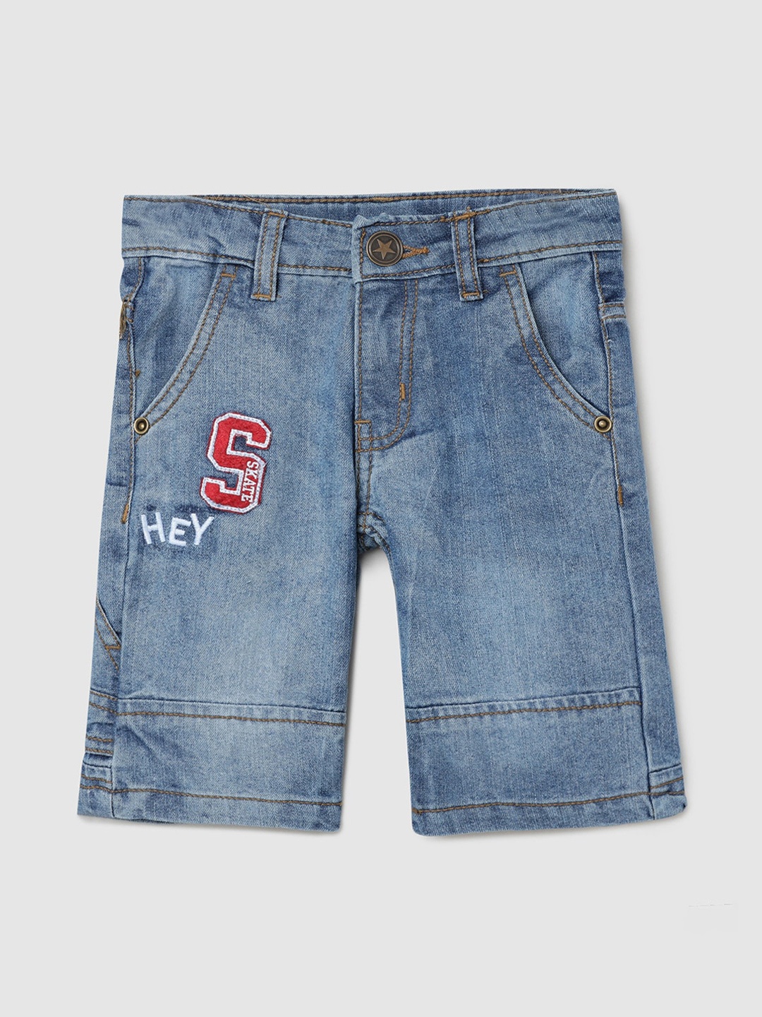 

max Boys Blue Denim Shorts