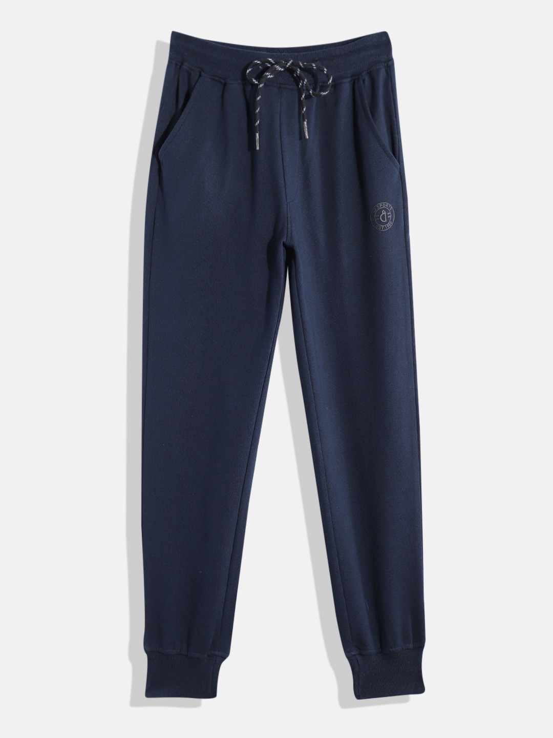 

Gini and Jony Boys Mid-Rise Joggers, Navy blue