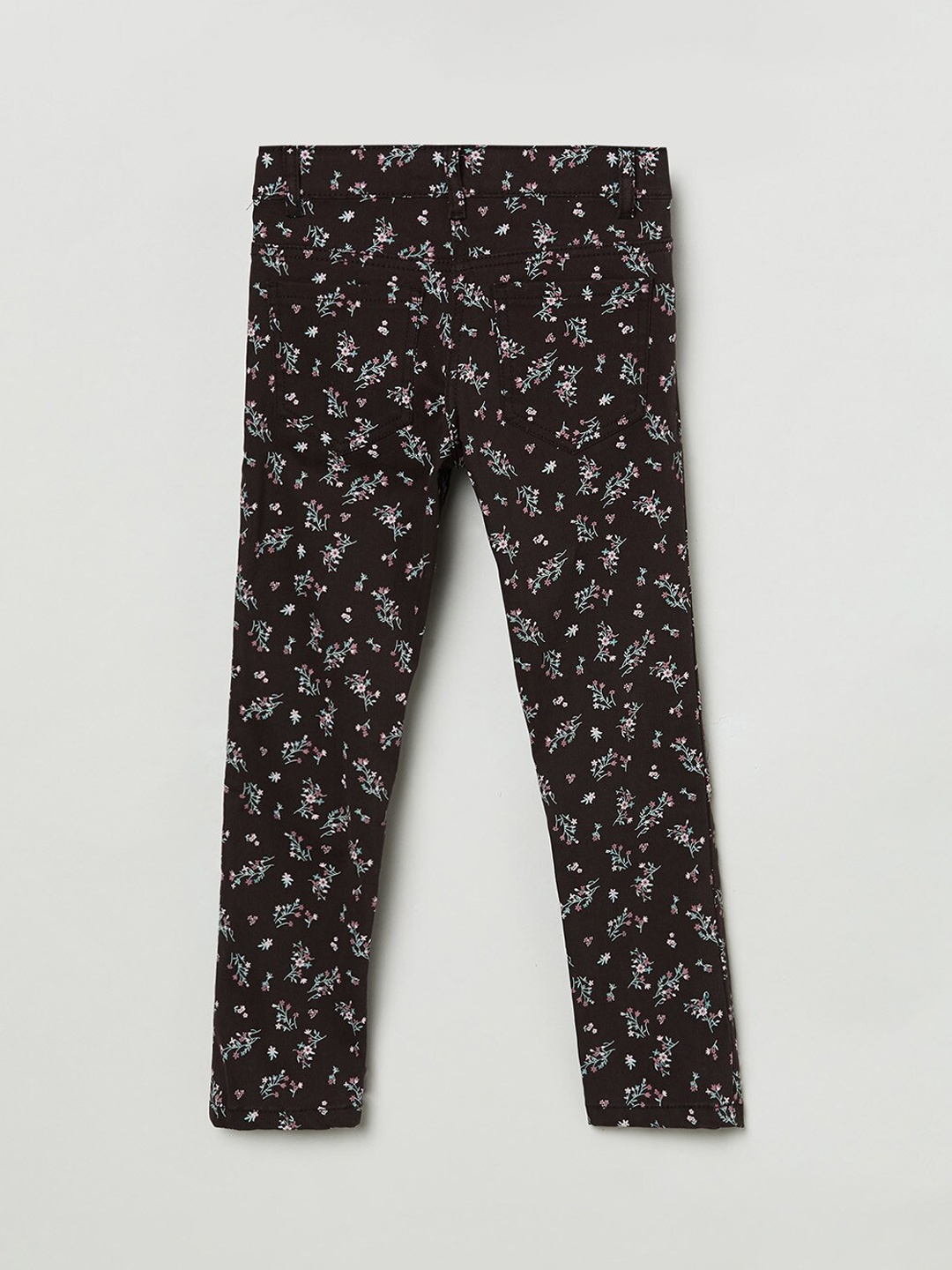 

max Girls Multicoloured Animal Printed Trousers, Multi