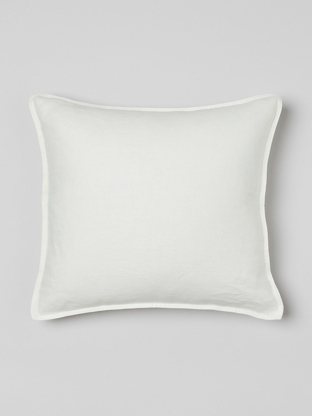 

H&M White Washed Linen Cushion Cover