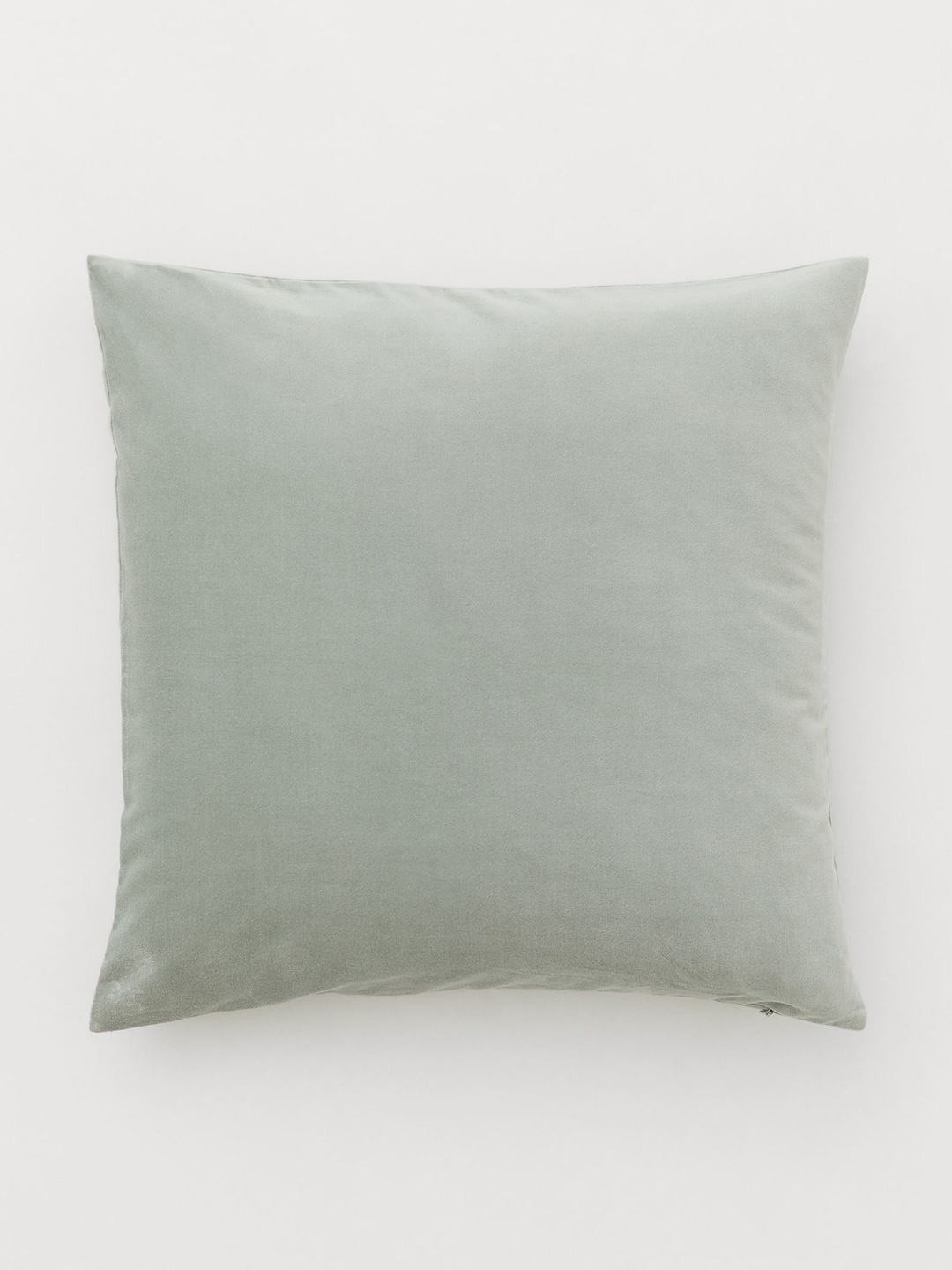 

H&M Mint Green Cotton Velvet Cushion Cover