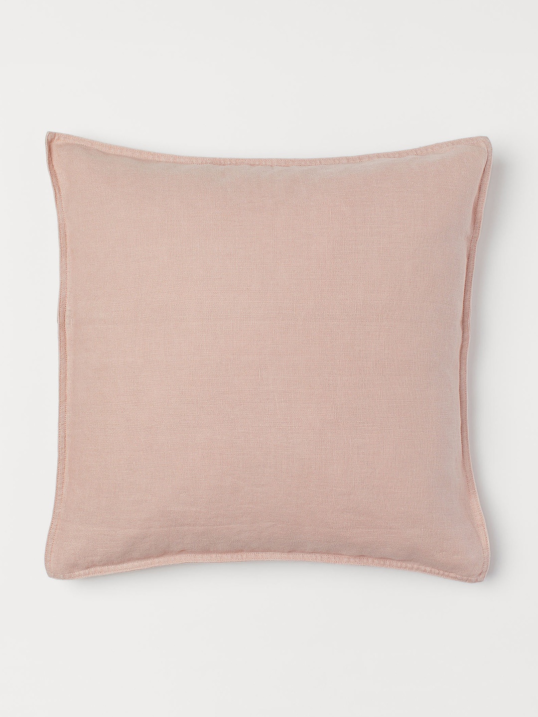 

H&M Pink Washed linen cushion cover