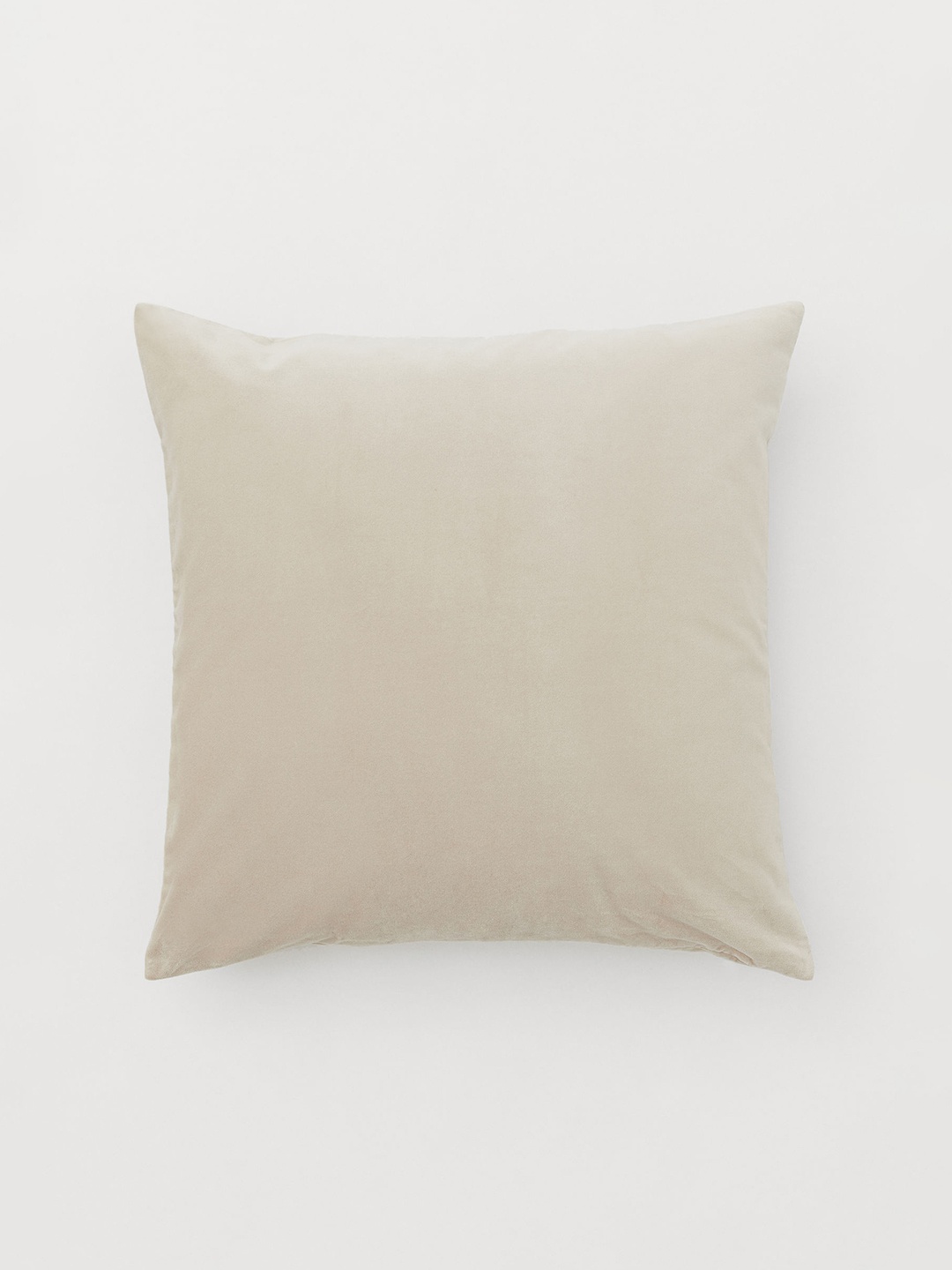 

H&M Beige Cotton velvet cushion cover