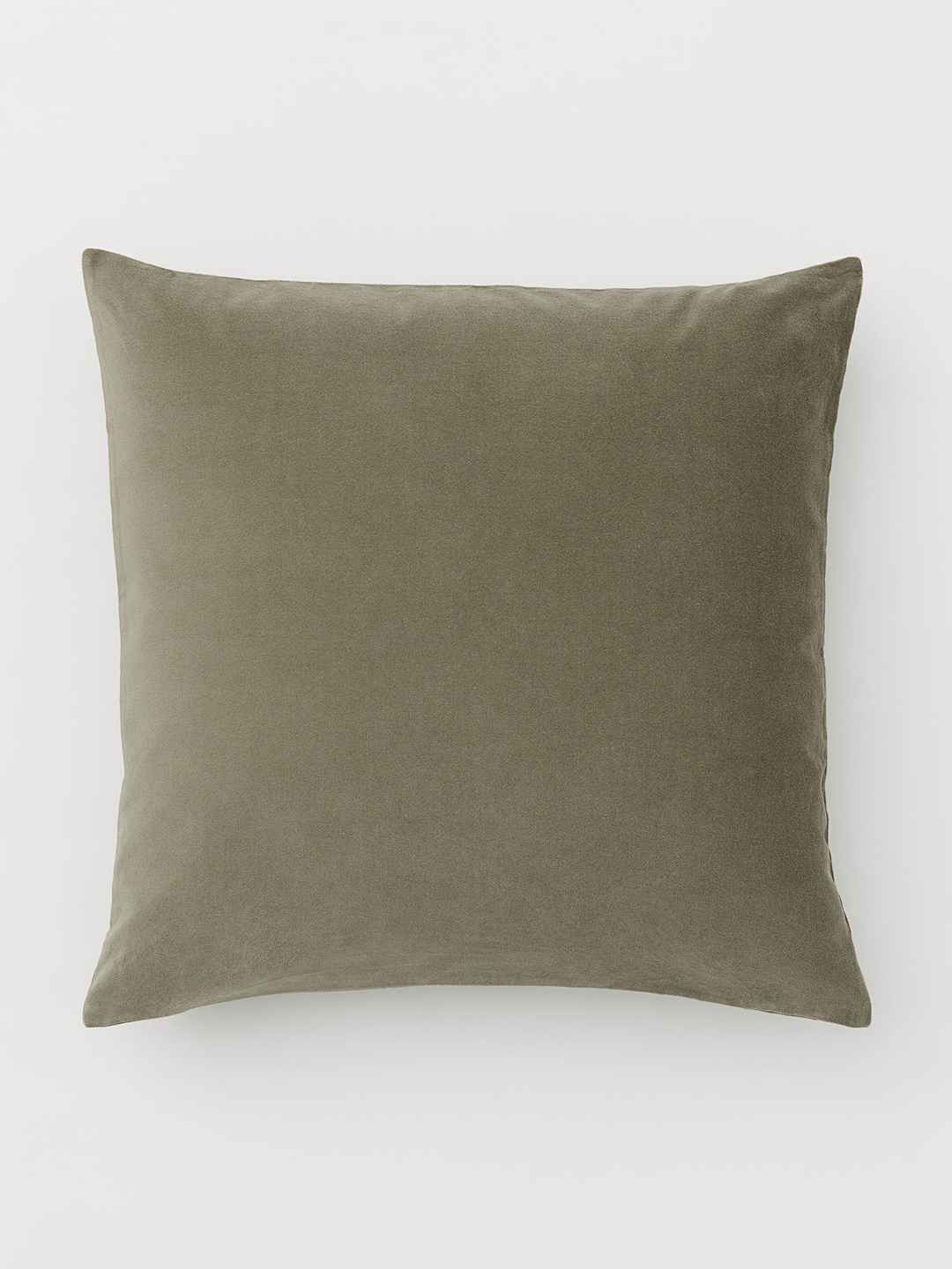 

H&M Green Cotton Velvet Cushion Cover