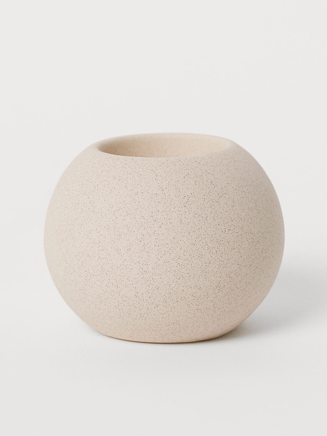 

H&M Beige Stoneware Tealight Holder