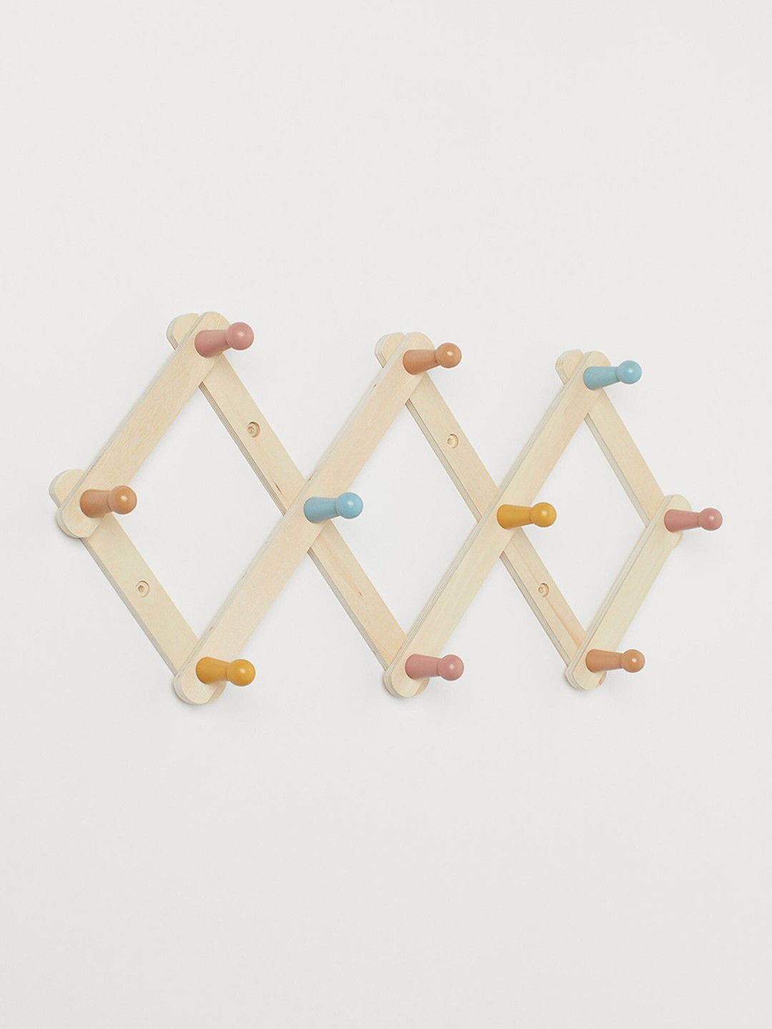 

H&M Beige Solid Wooden Hanging Rack