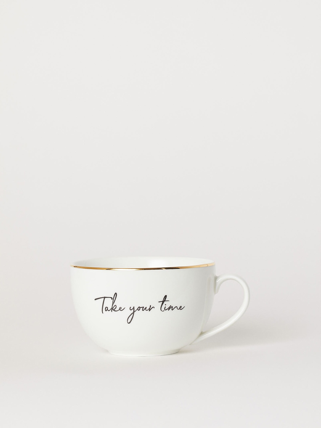 

H&M White Printed Porcelain Cup