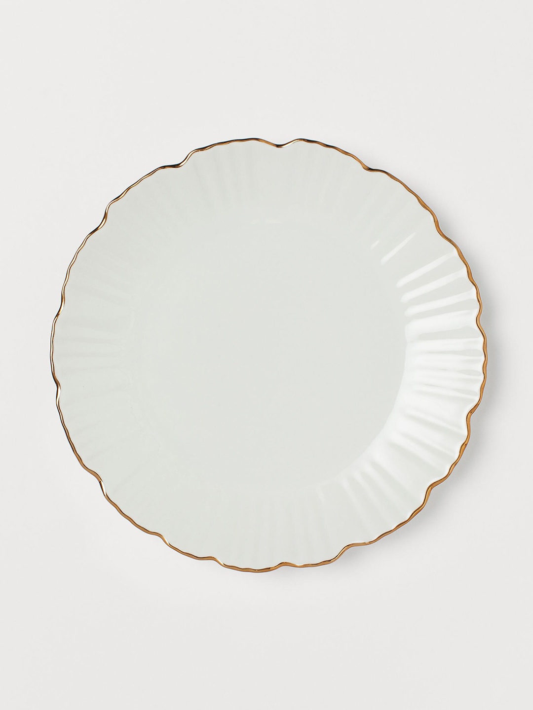 

H&M White Porcelain Plate