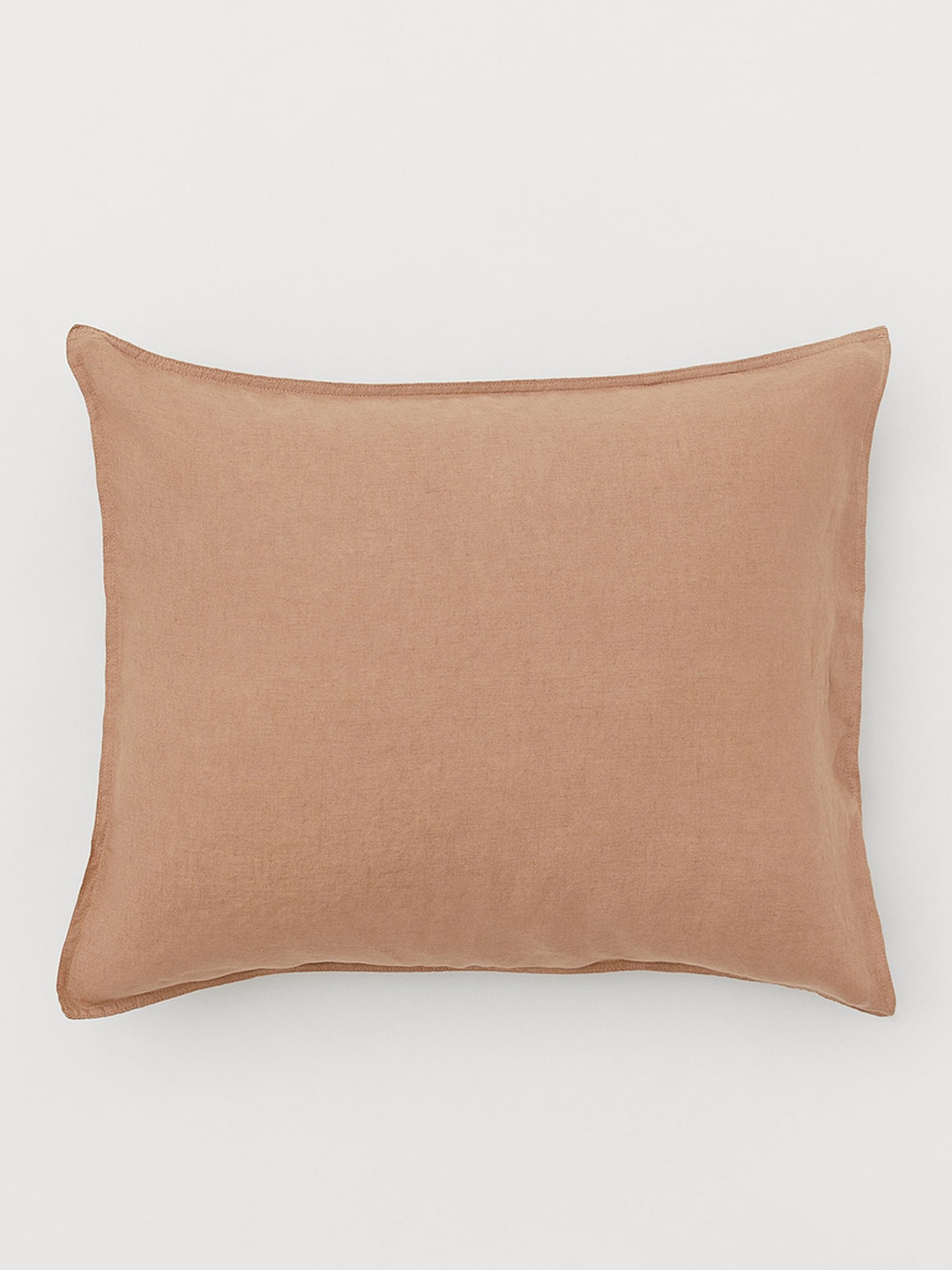 

H&M Beige Washed Linen Pillowcase