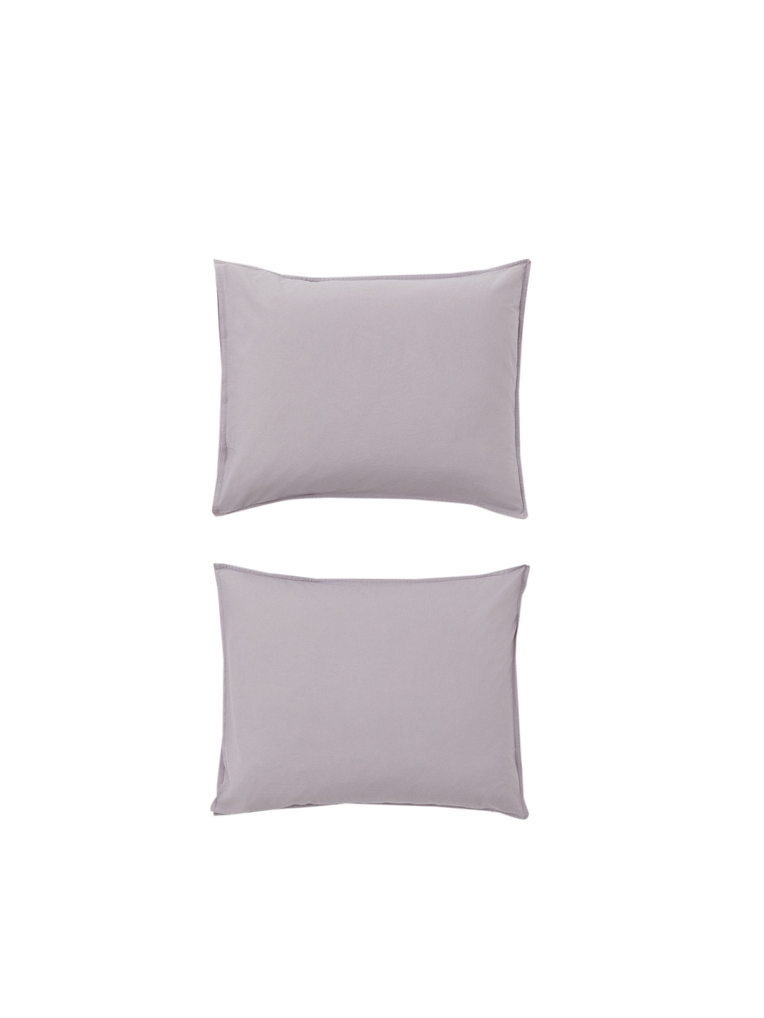 

H&M Grey & Purple 2-Pack Cotton Pillowcases