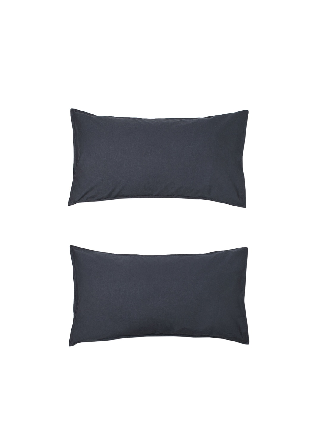 

H&M Unisex Grey 2-pack Cotton Pillowcases
