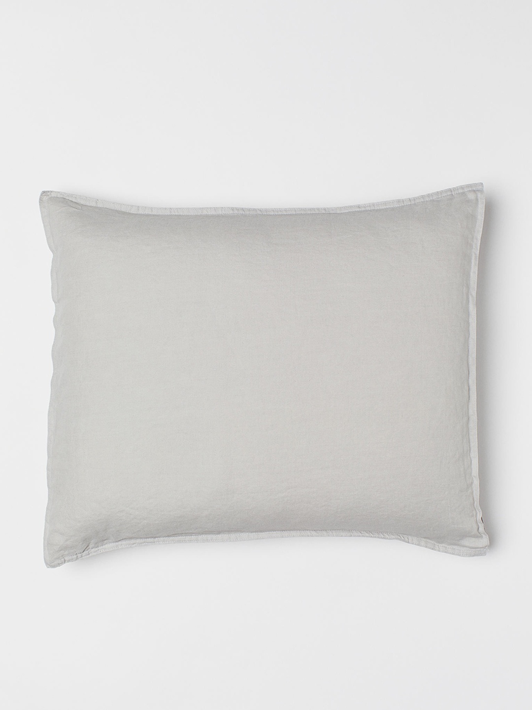 

H&M Grey Washed Linen Pillowcase