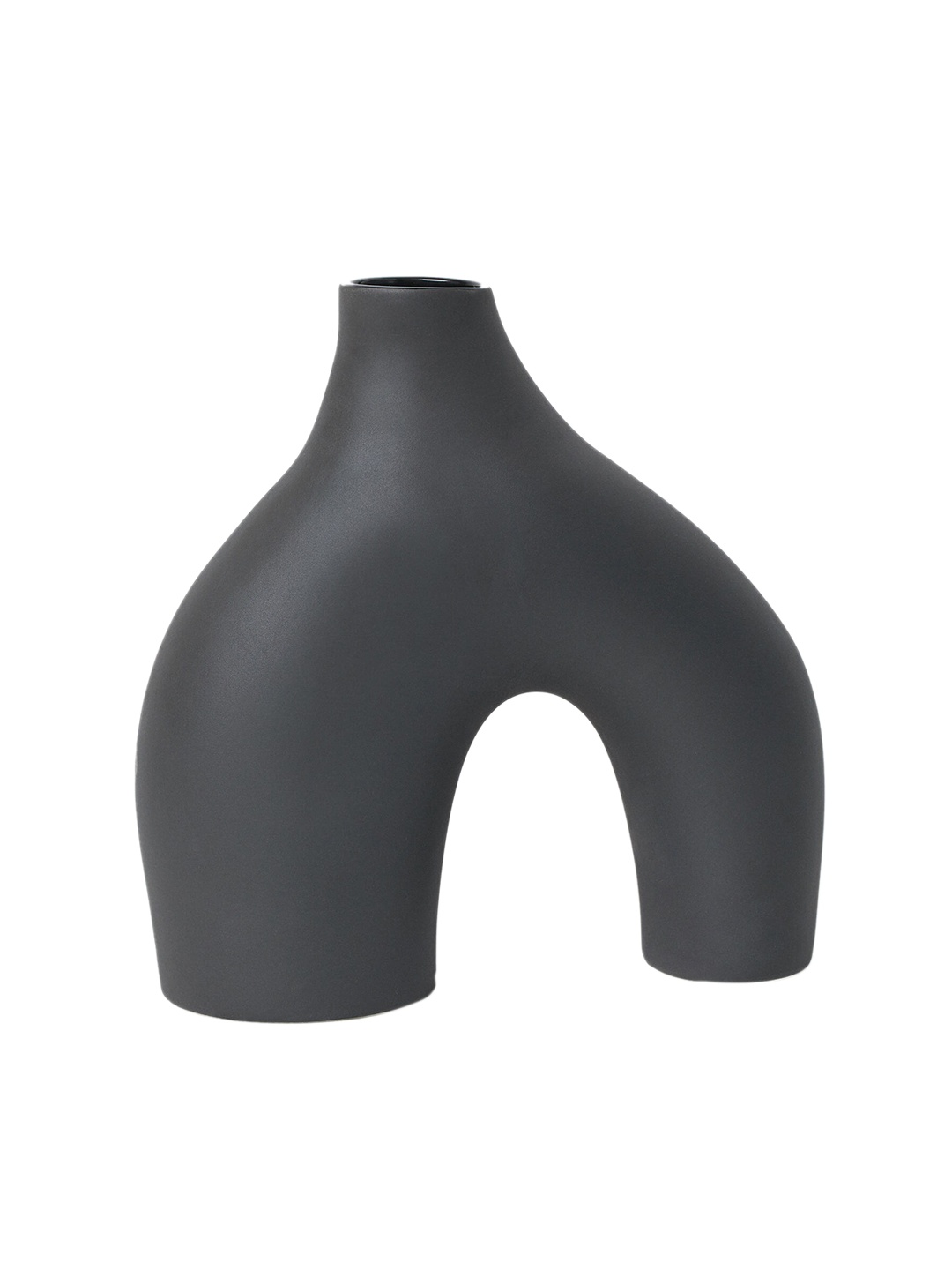 

H&M Black Large Stoneware Vase