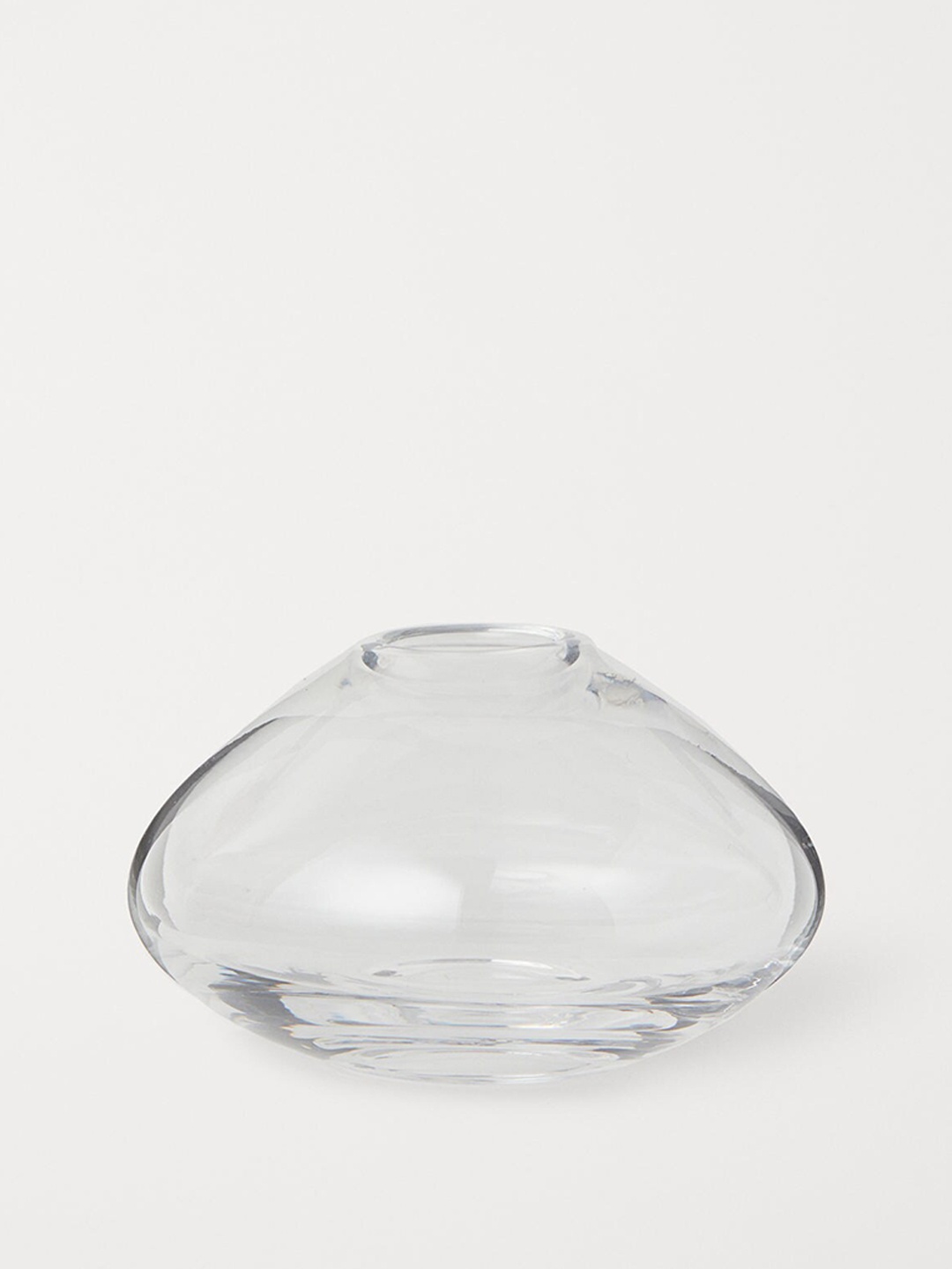 

H&M Clear Glass Mini Vase, Transparent