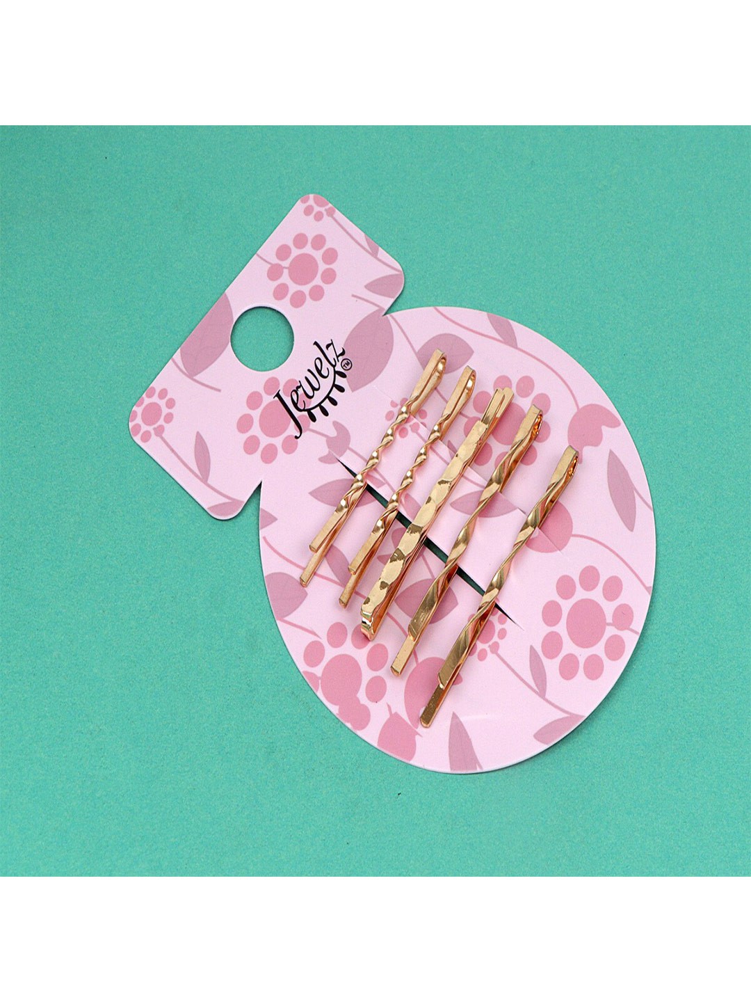 

Jewelz Girls Pink Set of 5 Bobby Pins