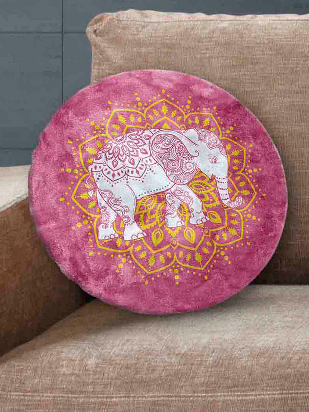 

La Verne Pink Cushion with Filler