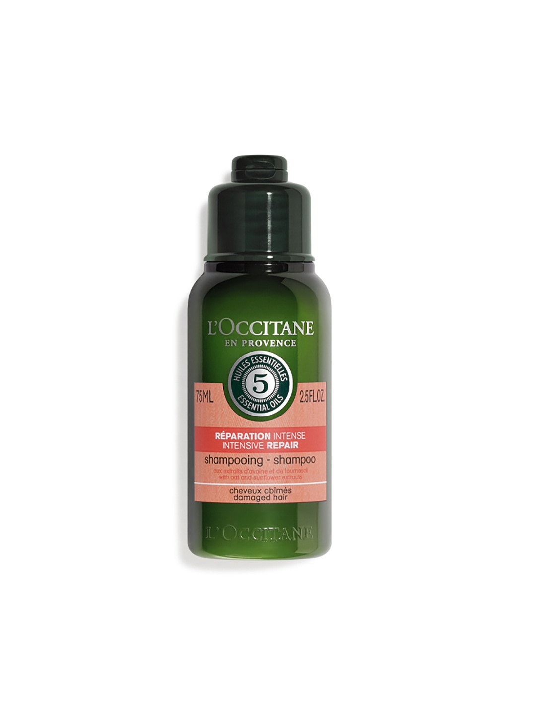 

LOccitane en Provence Intensive Repair Clean Formula Shampoo 75 ml, Green