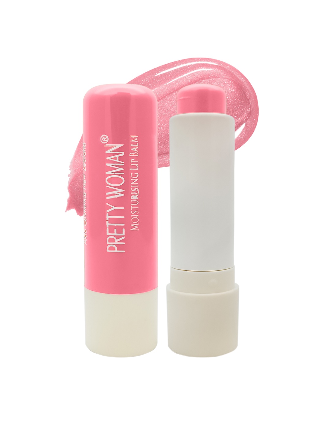 

Pretty Woman Moisturizing Rose Tinted Lip Balm for Dry & Chapped Lips, Pink