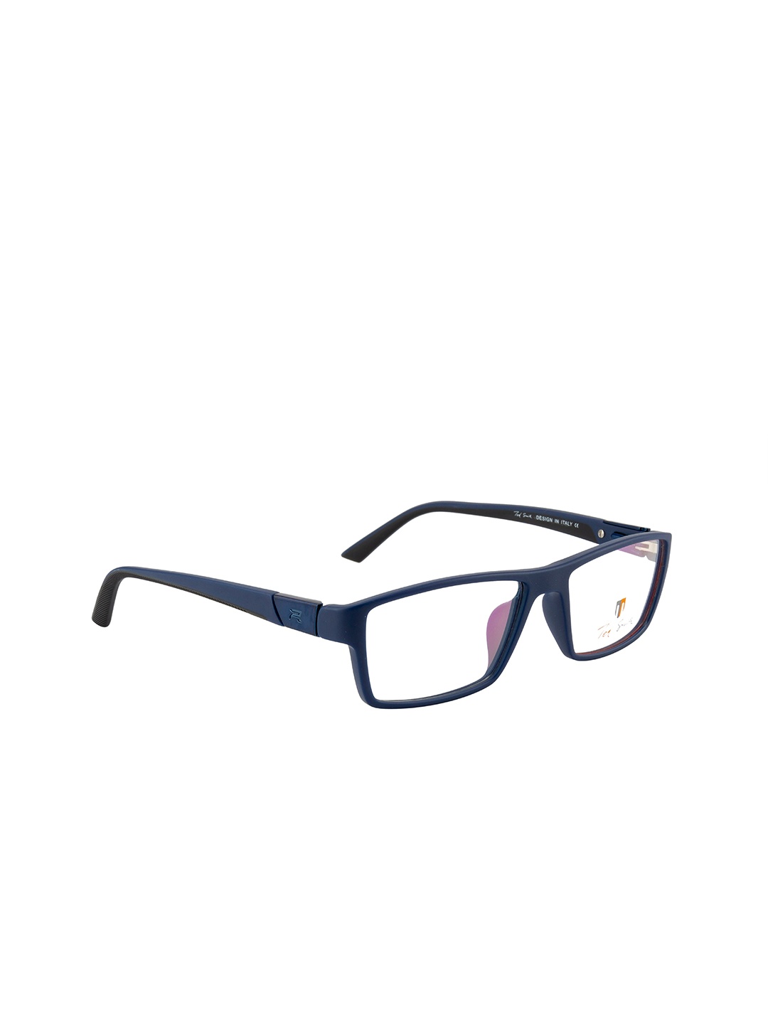 

Ted Smith Unisex Blue Full Rim Rectangle Frames