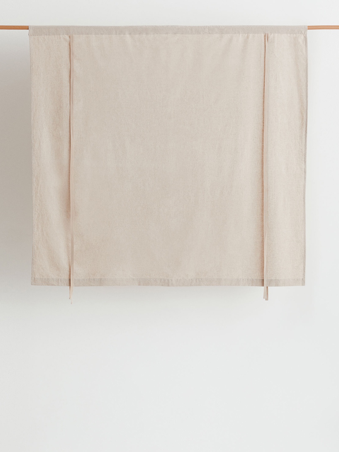 

H&M Beige Linen-blend Roll-up Curtain