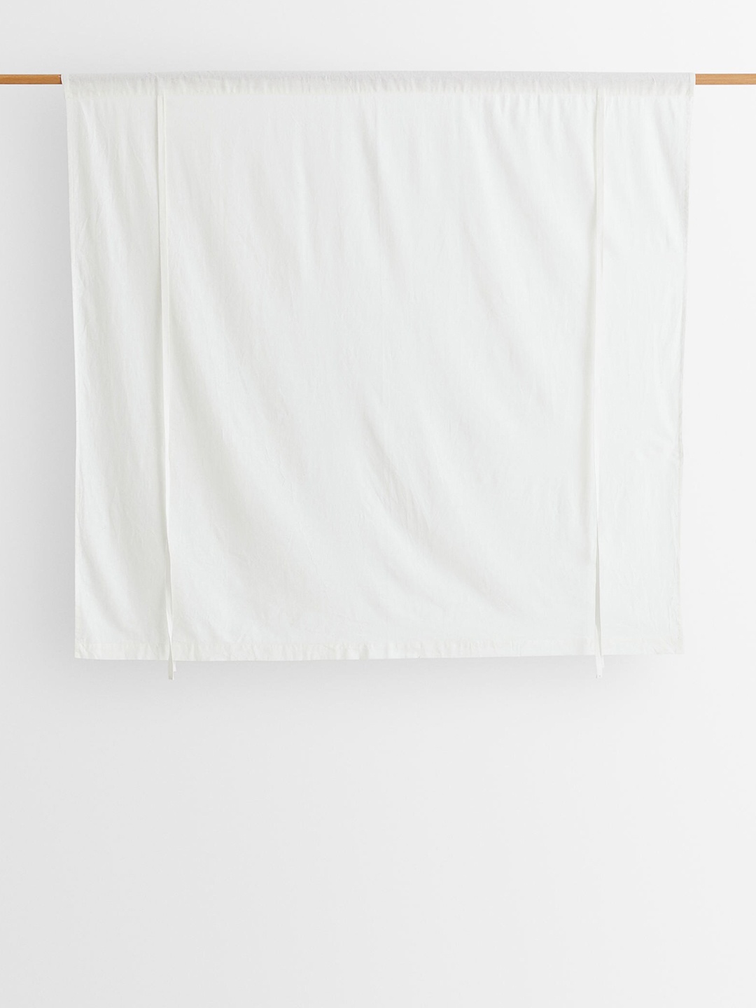 

H&M White Linen-blend roll-up curtain