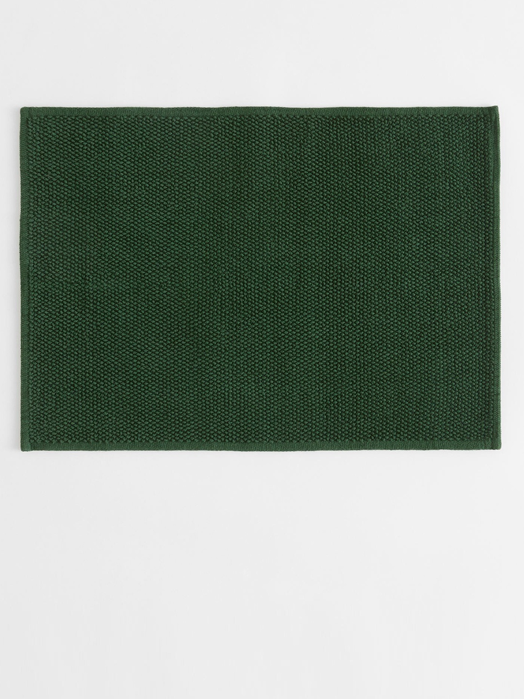 

H&M Green Cotton Bath Mat