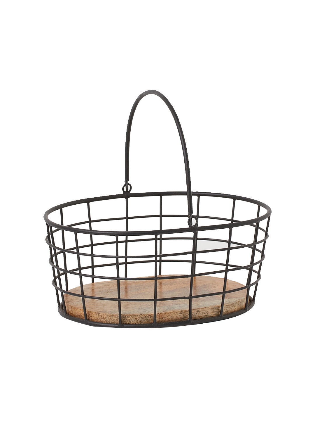 

H&M Black Small Metal Storage Basket