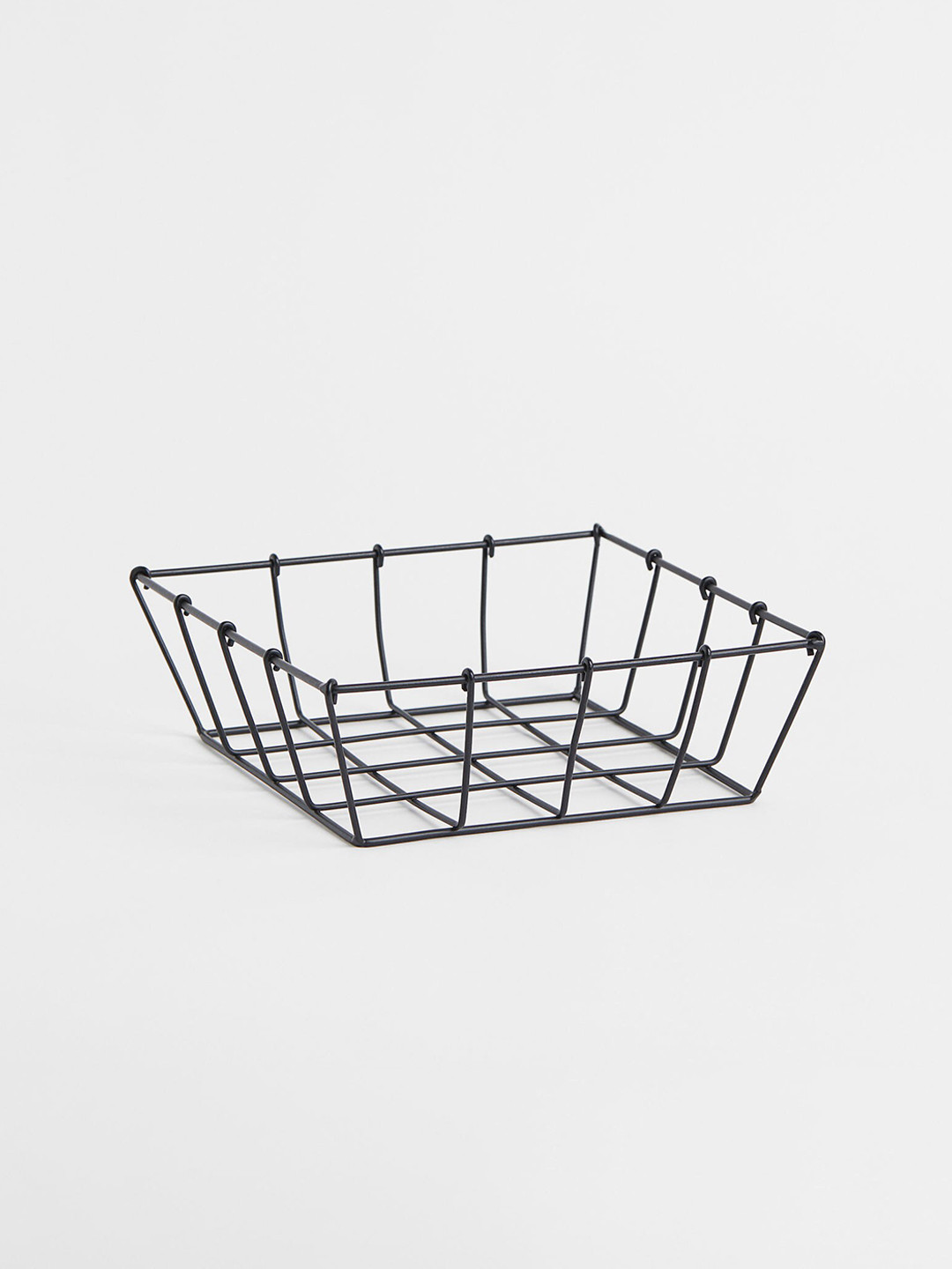 

H&M Black Small Metal Wire Basket