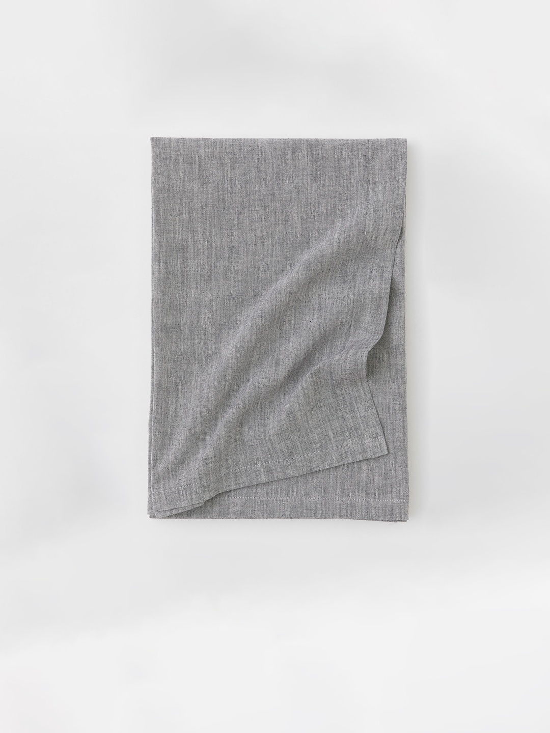 

H&M Grey Linen-blend Tablecloth