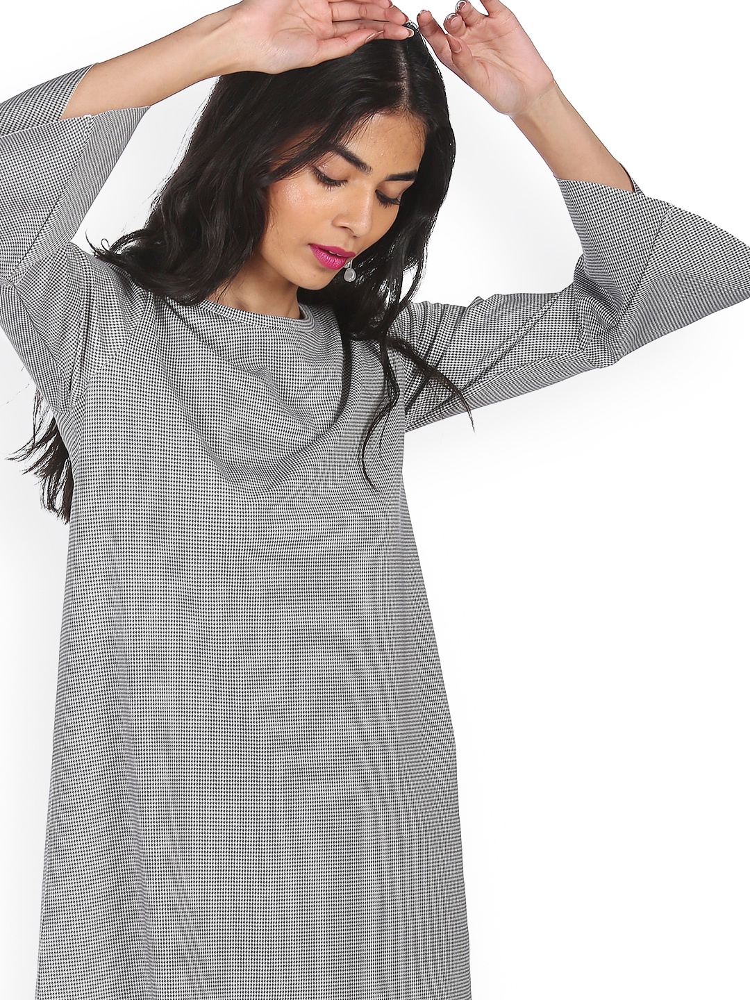 

Sugr White A-Line Dress