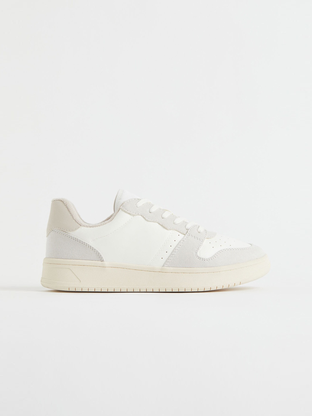 

H&M Women Cream Coloured Solid Trainers