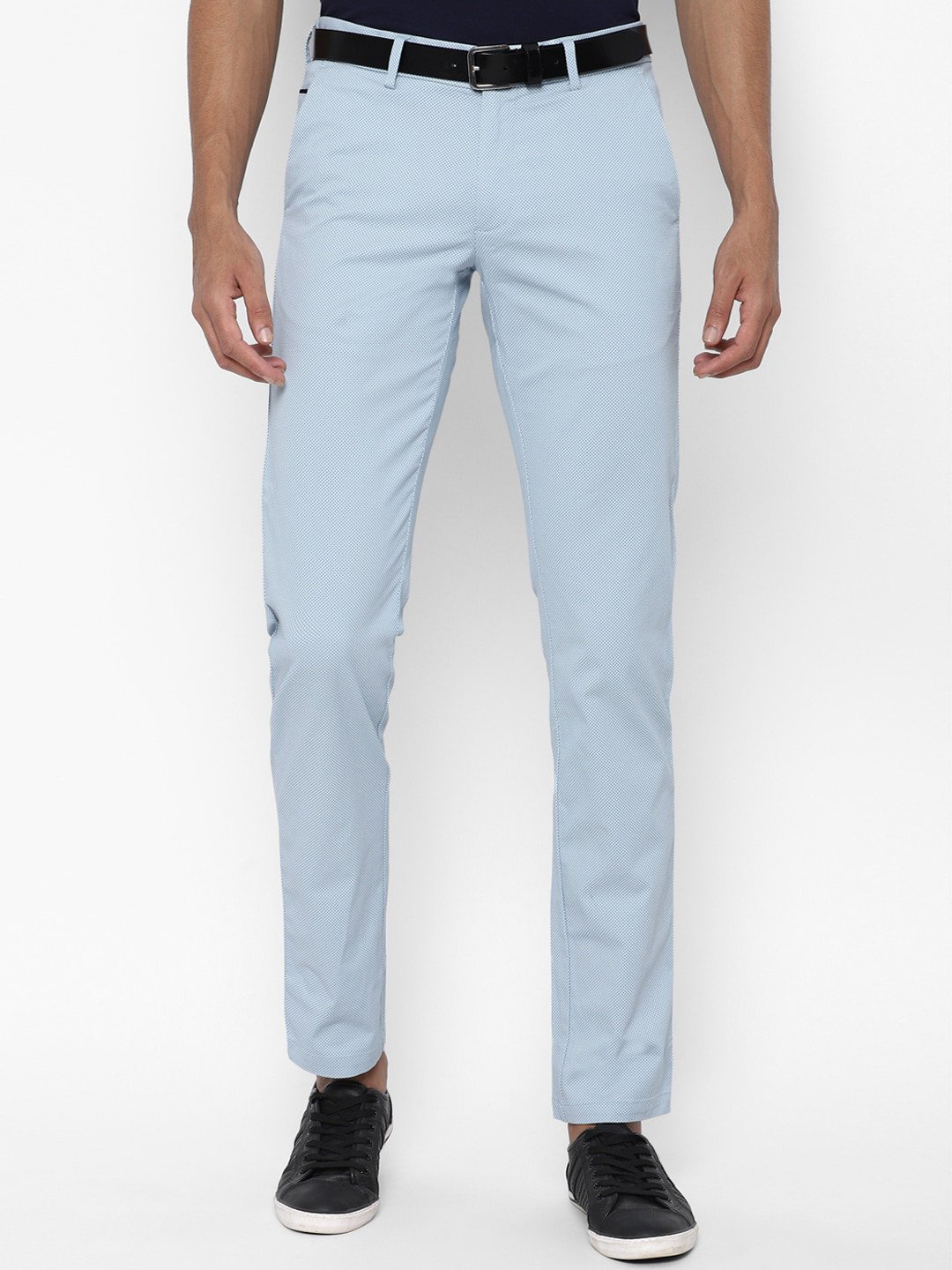 

Allen Solly Men Blue Slim Fit Trousers