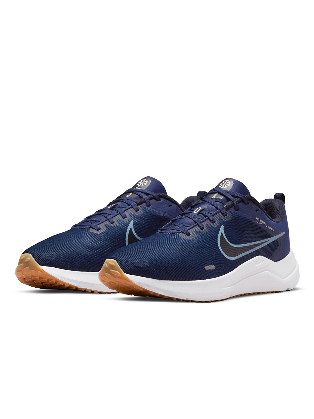 

Nike Men Solid Downshifter 12 Road Running Shoes, Navy blue