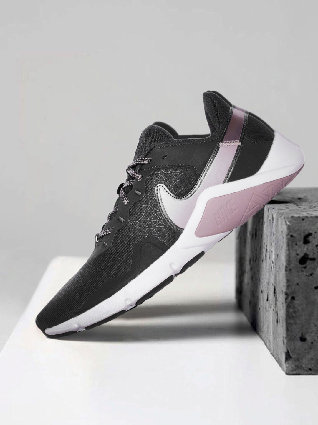

Nike Women Black NIKE LEGEND ESSENTIAL 2 PRM Training or Gym Shoes