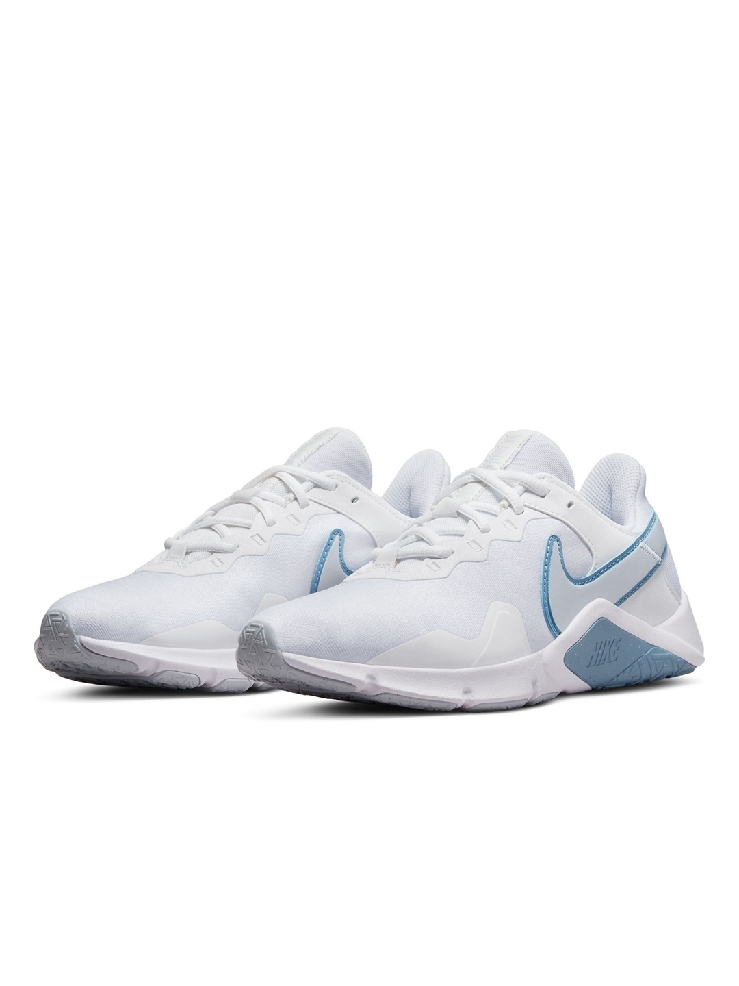 

Nike Women White Solid Legend Essential 2 Training Shoes