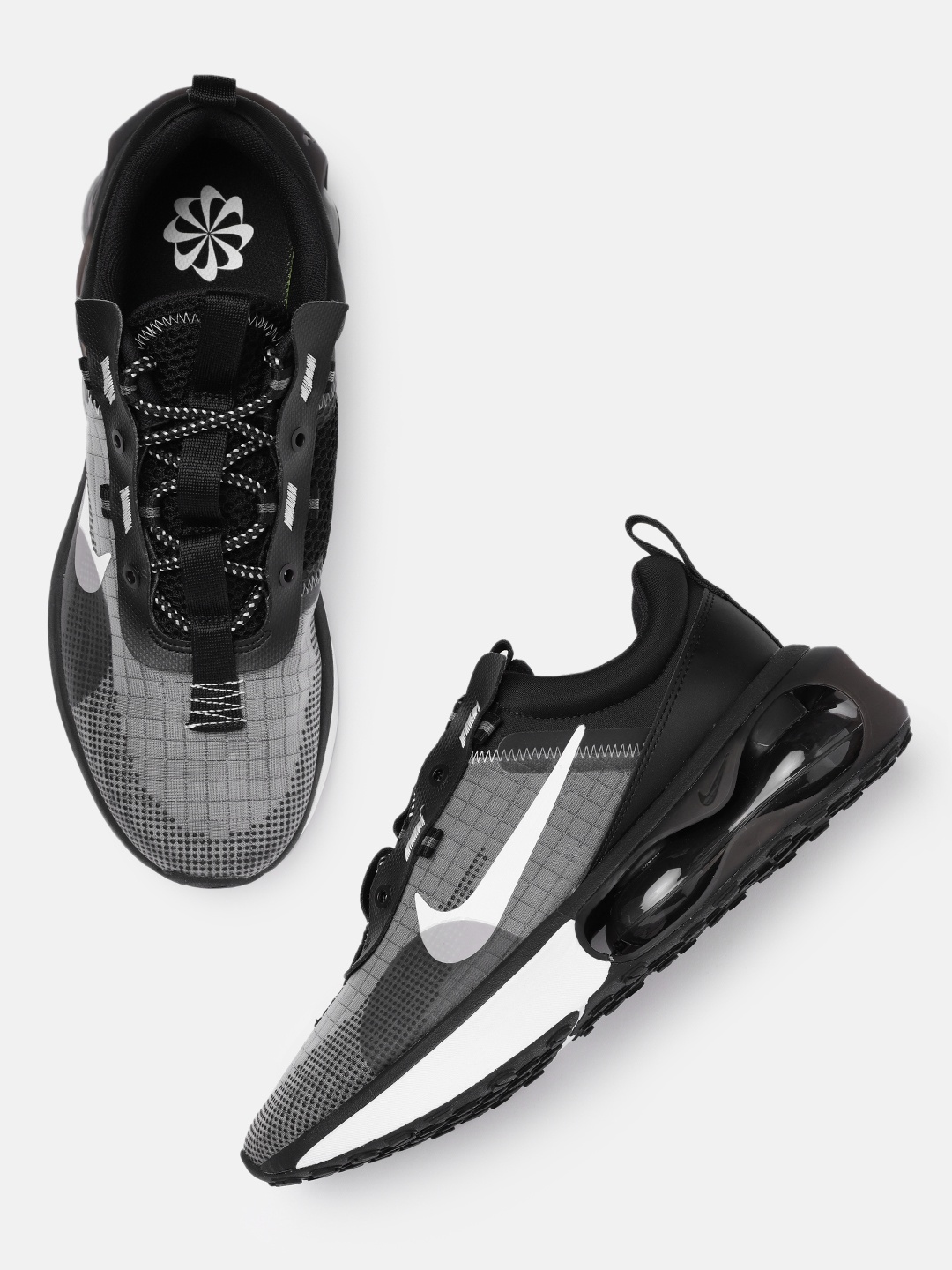 

Nike Men Grey Solid Sneakers