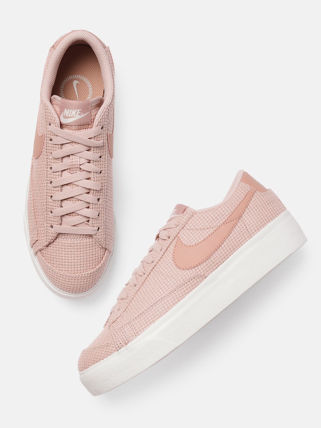 

Nike Women Pink Blazer Low Platform Sneakers