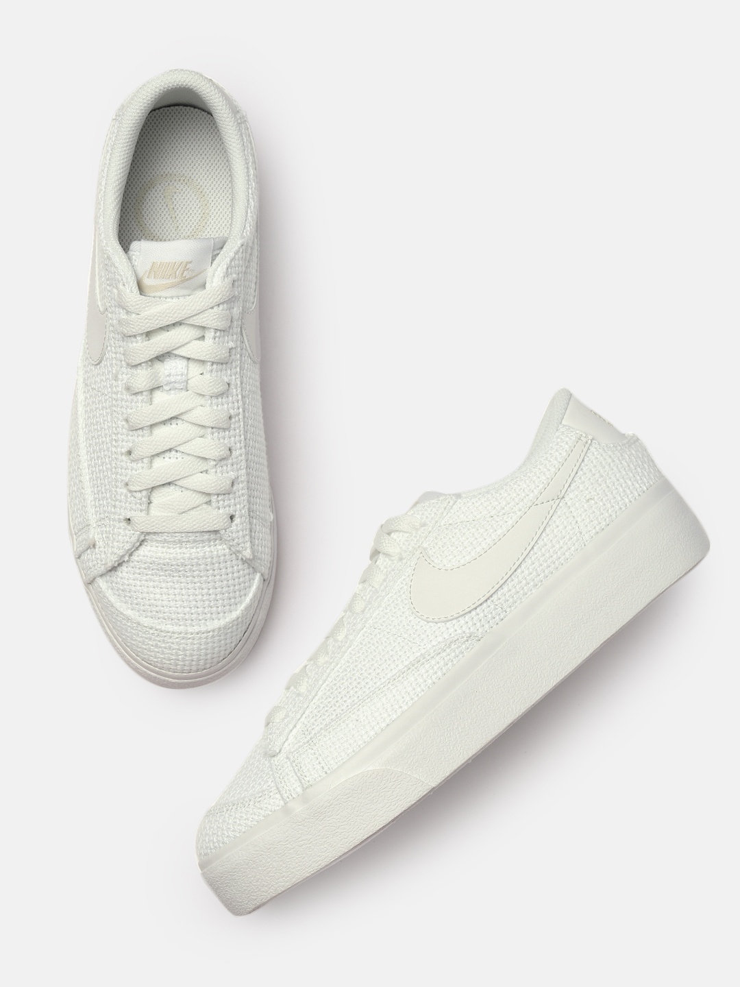

Nike Women White Blazer Low Platform Sneakers