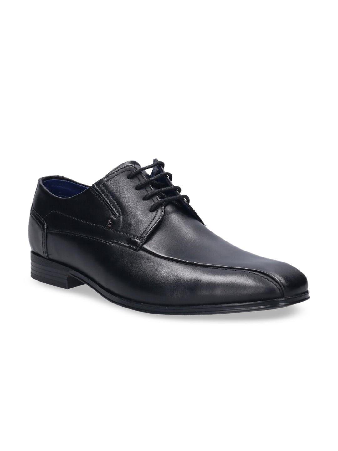 

Bugatti Mattia II Men Black Solid Formal Oxfords