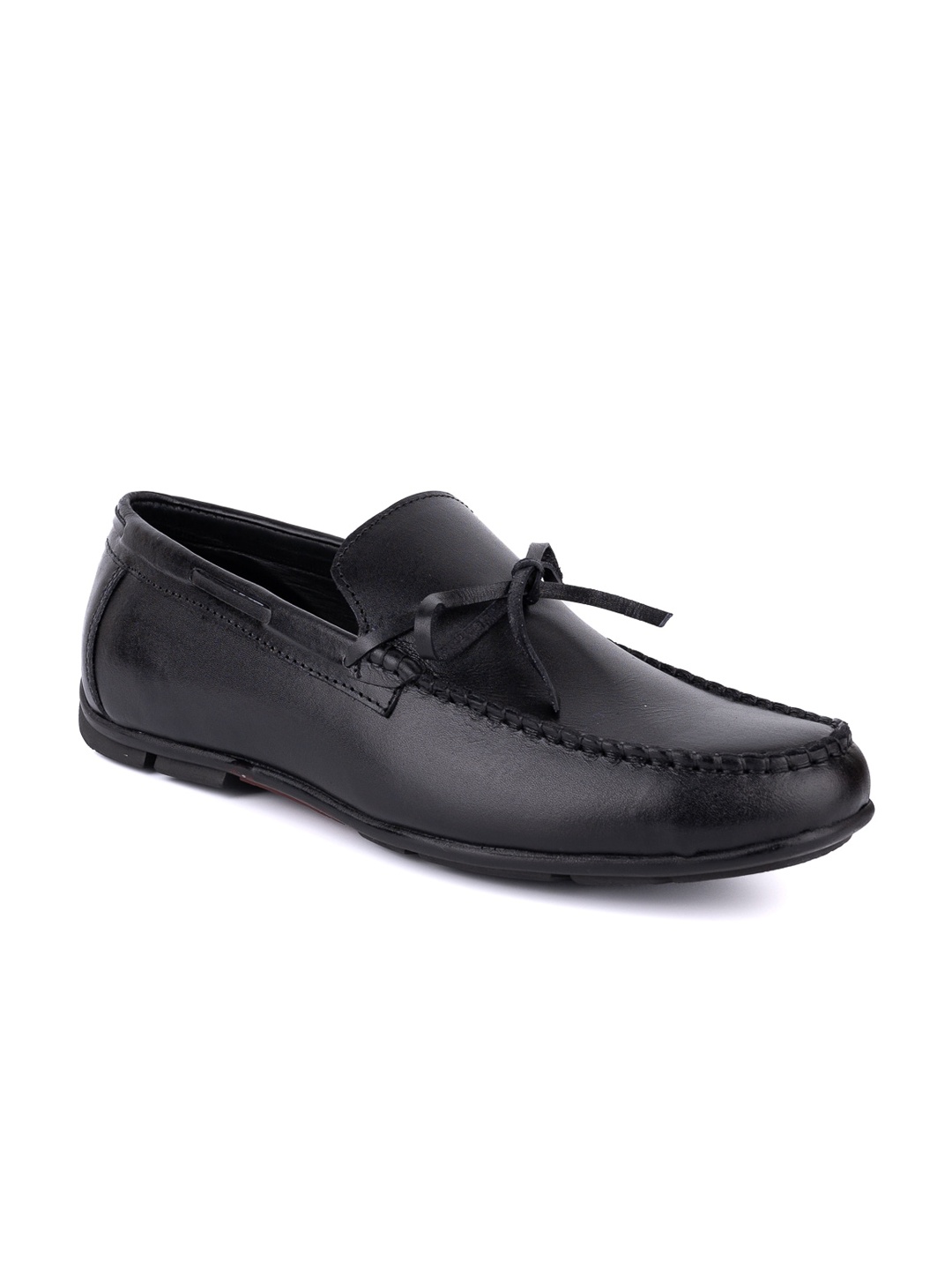 

LA BOTTE Men Black Leather Loafers