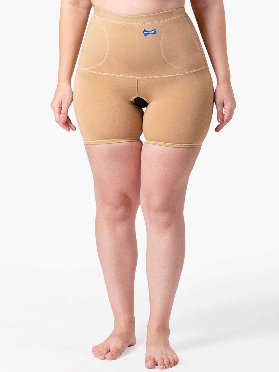 

Dermawear Women Beige Tummy & Thigh Shaper