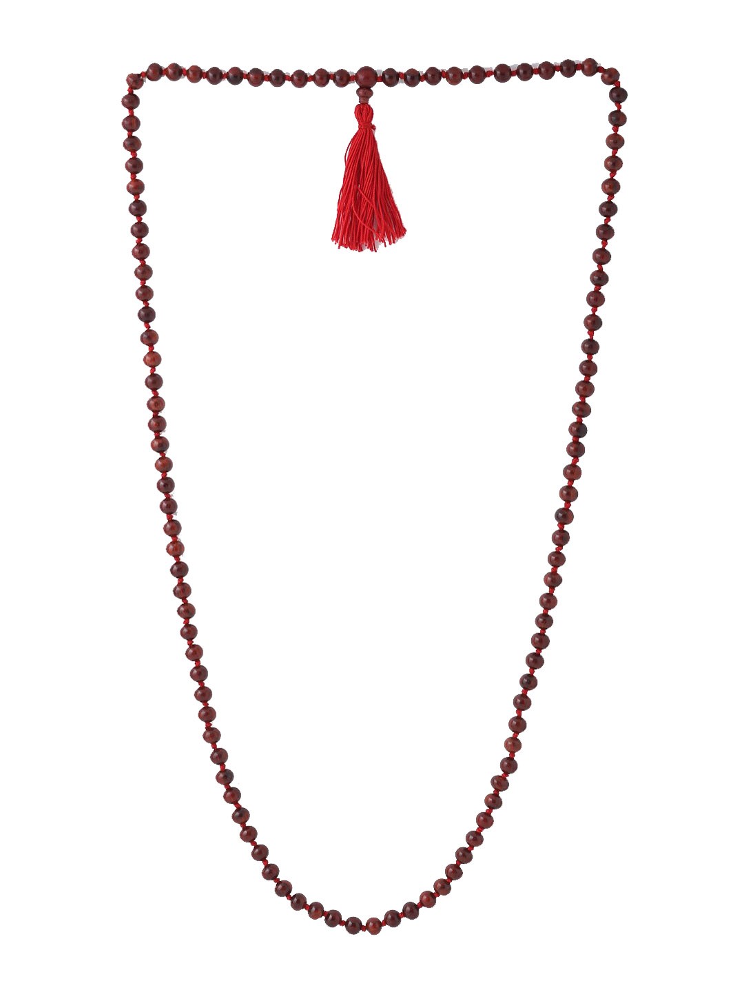 

RDK Pure Red Sandalwood (Lal Chandan) Prayer/Japa Mala Bead Size:- 10 MM