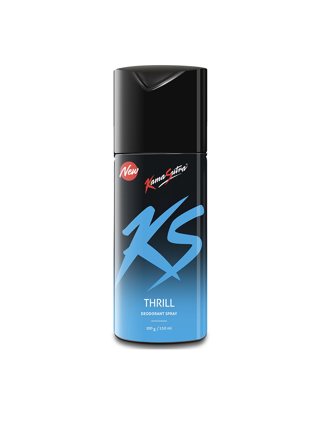 

KamaSutra Men Thrill Deodorant Longlasting Fragrance Spray - 150 ml, Blue