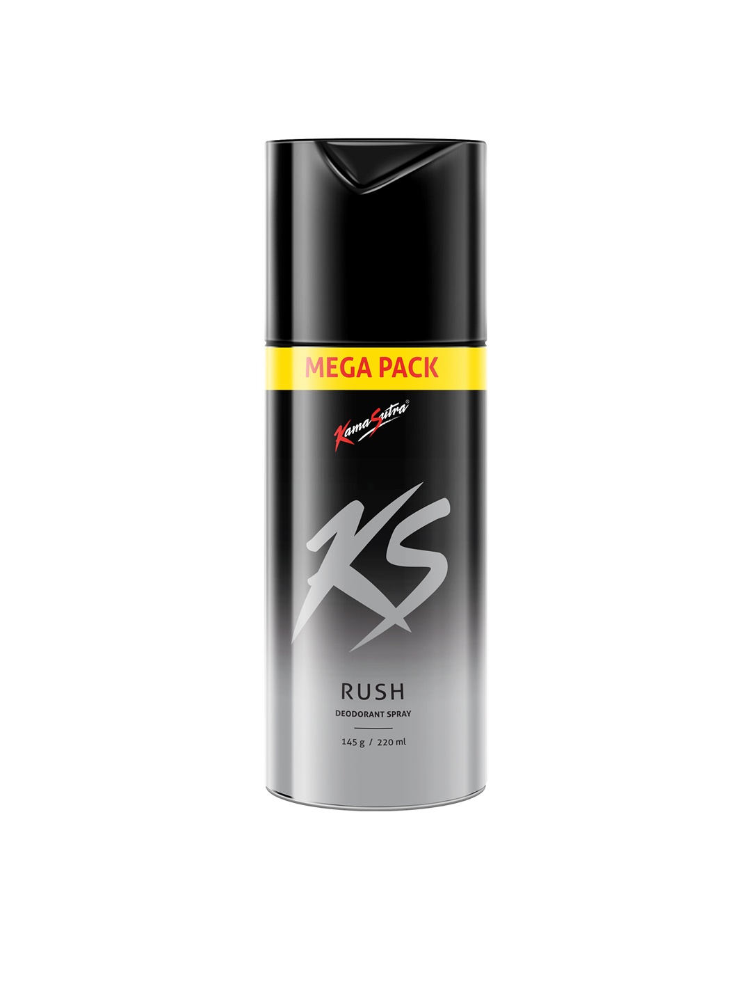 

KamaSutra Men Rush Deodorant Spray - 220 ml, Black