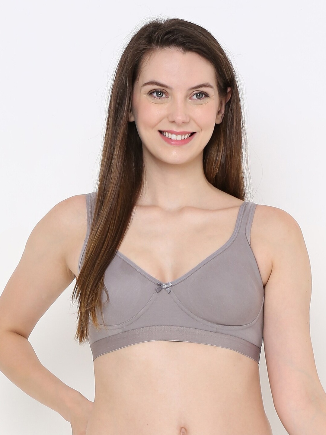 

Berrys Intimatess Everyday Non-Wired & Non Padded All Day Comfort Bra, Grey