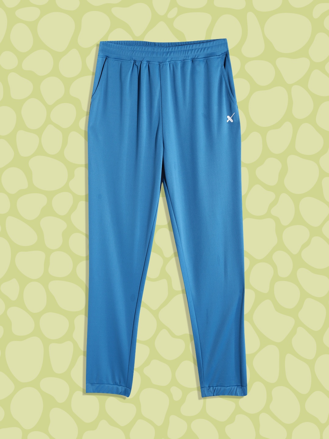 

HRX By Hrithik Roshan Active Boys Blue Beast Rapid-Dry Brand Carrier Track Pants