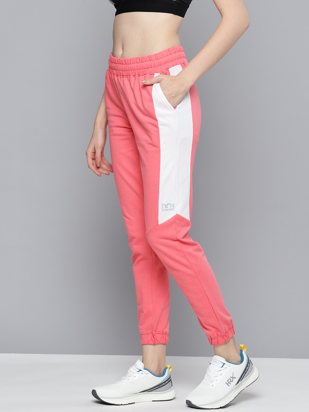 

HRX By Hrithik Roshan Women Training Solid Track Pants, Pink